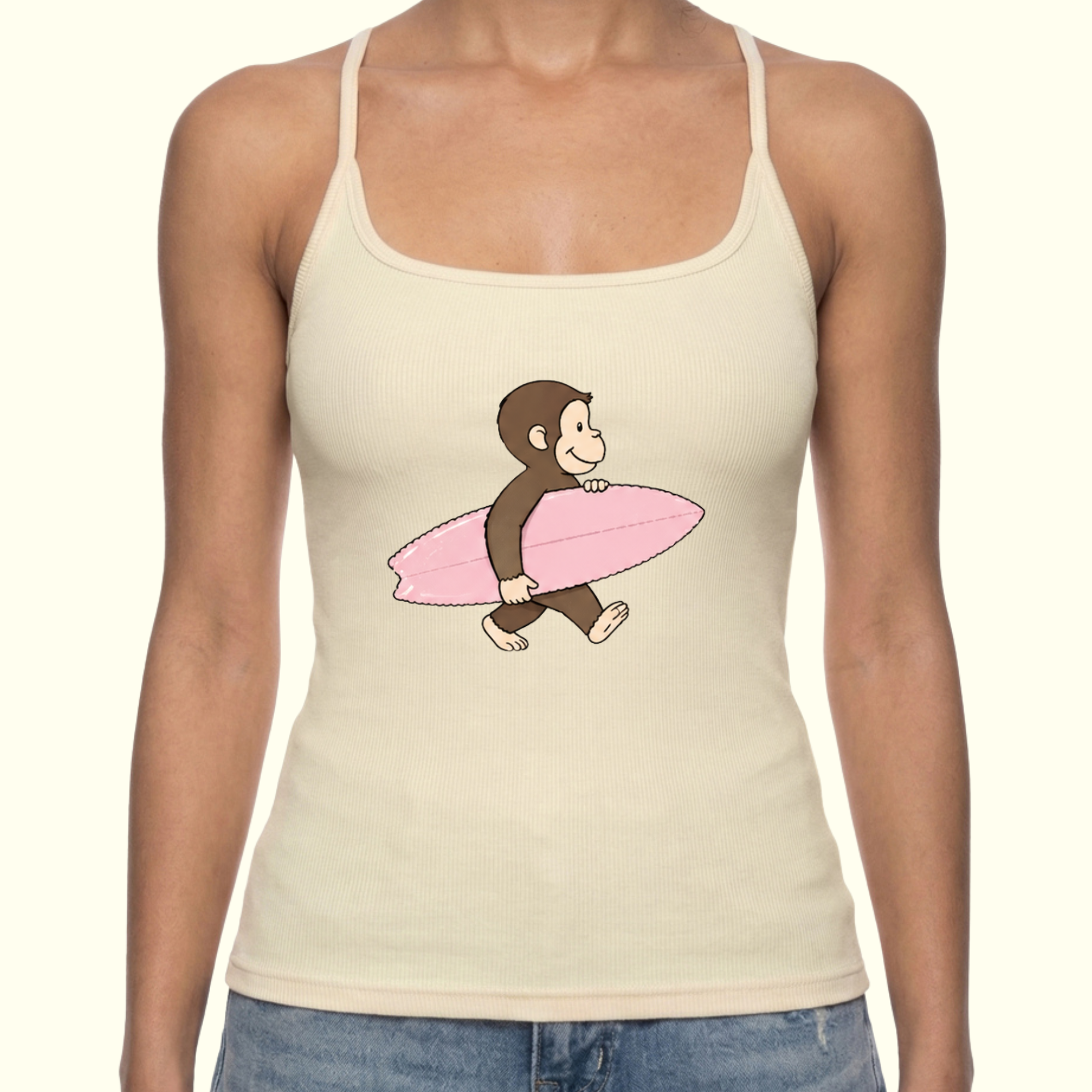 Surfer Monkey Tank