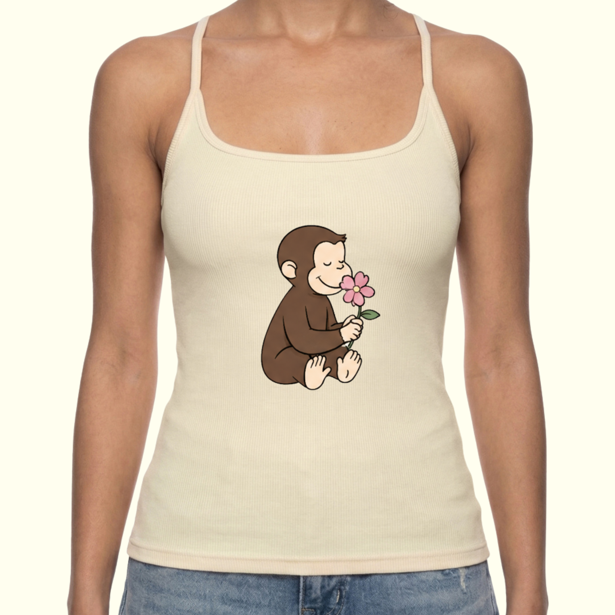 Flowery Monkey Tank