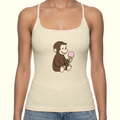 Strawberry Ice Cream Monkey Tank